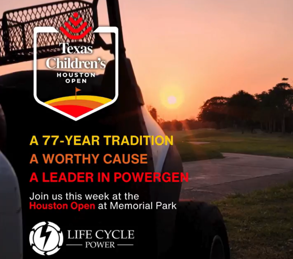 Life Cycle Power sponsors Houston PGA Golf Championship